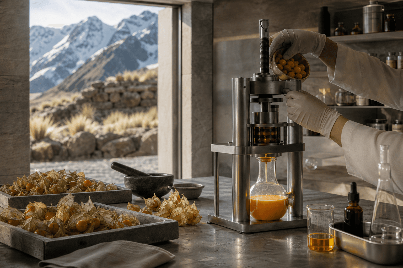 inside the cordillera laboratory