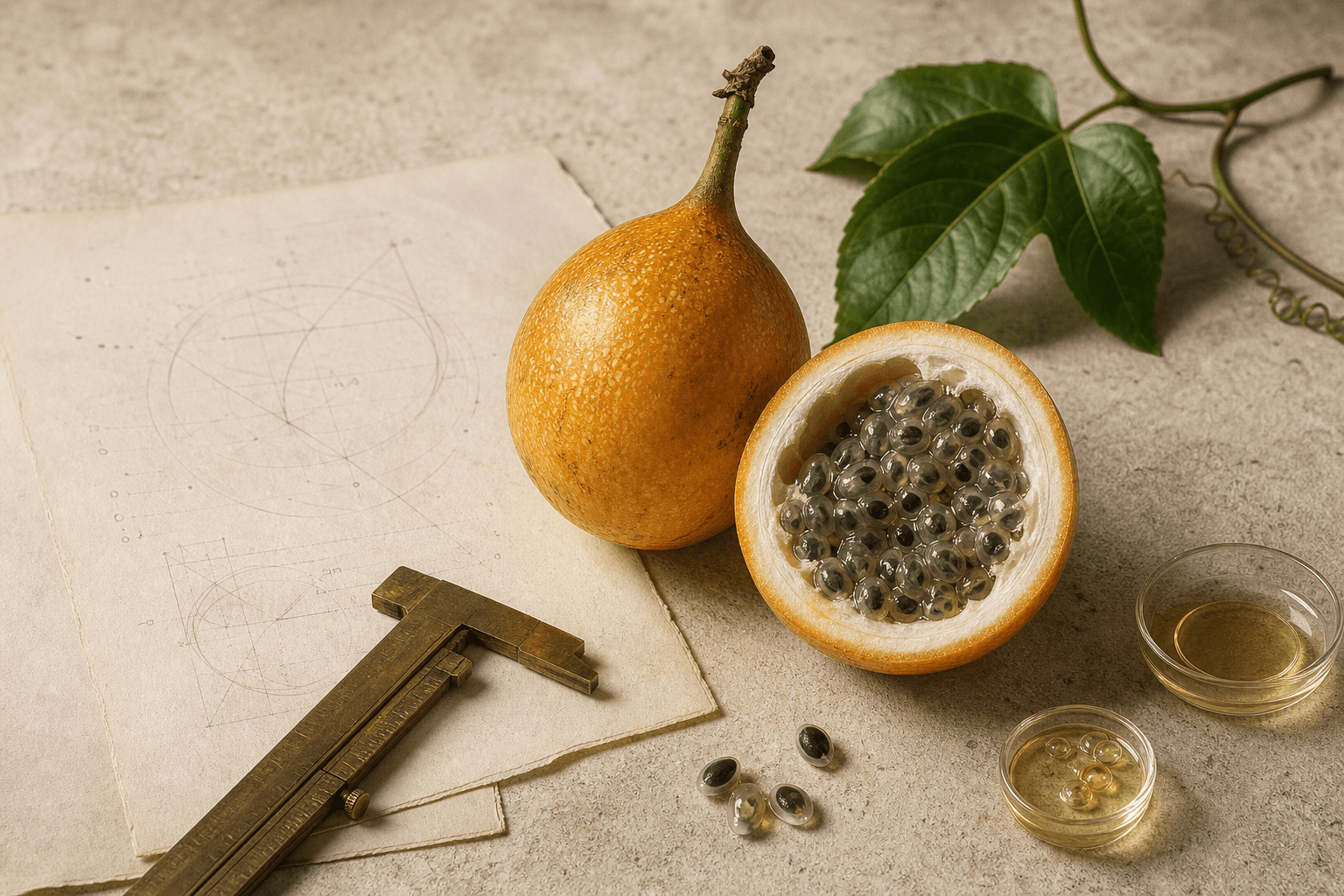 the granadilla, plotted on a chart