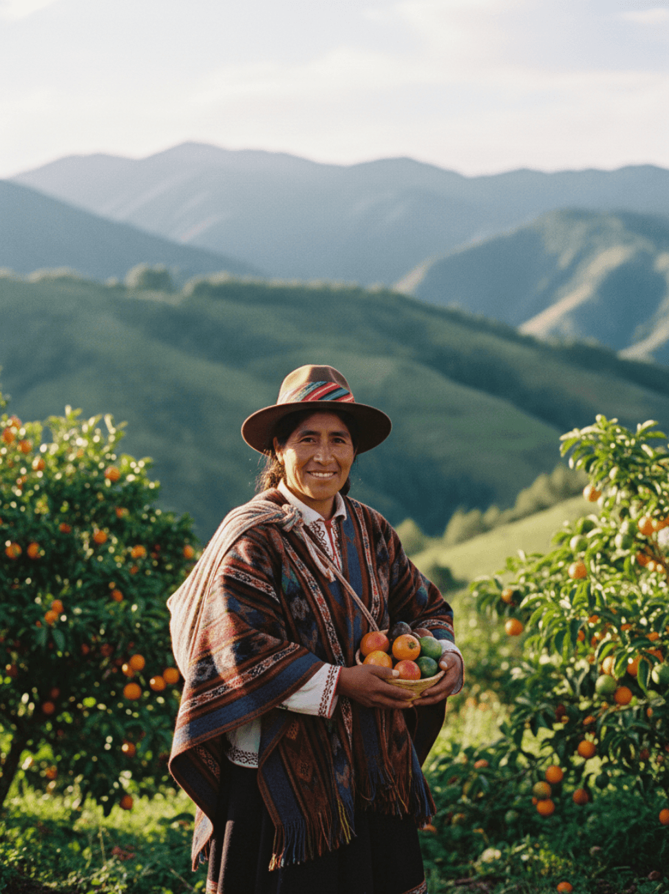 Andean sourcing — cordillera at altitude